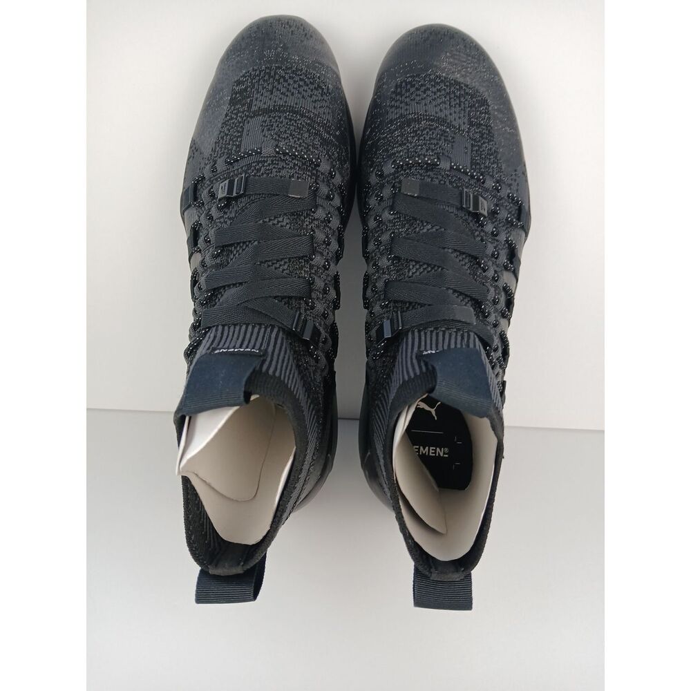 Puma  Blaze of Glory Knit Mid Neme Phantom Black Sneakers 388814-01 Men's Sz 11 - Picture 12 of 16